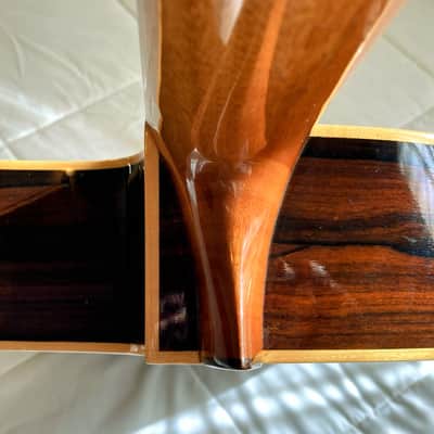 VV: RARE Cordoba GK Studio Ltd Flamenco Negra guitar, pup, nice bag, AMAZING WOOD, BEST PRICE image 14