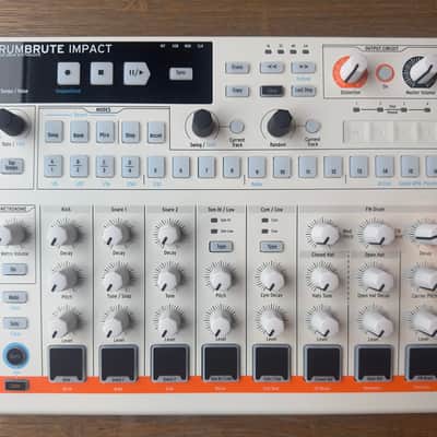 Arturia DrumBrute Impact 1984 Edition 2024 - Present - White image 1