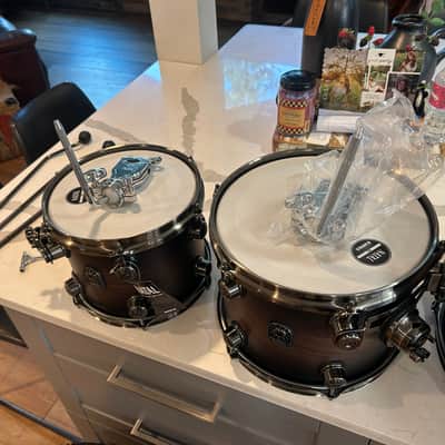 NATAL ORIGINALS WALNUT DRUM KIT, VINTAGE BURST image 9