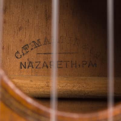 C. F. Martin Style 2-K Soprano Ukulele, c. 1925, black tolex hard shell case. image 12