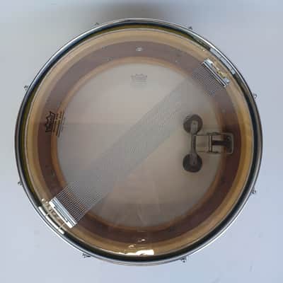 Leedy 5.5x14"Blue/Silver Duco Snare Drum 8-Lugs+3Pt 50s Slingerland SlingerLeedy image 11