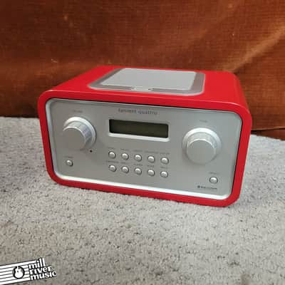 Tangent Quattro MKII Red AM/FM Radio Used image 3