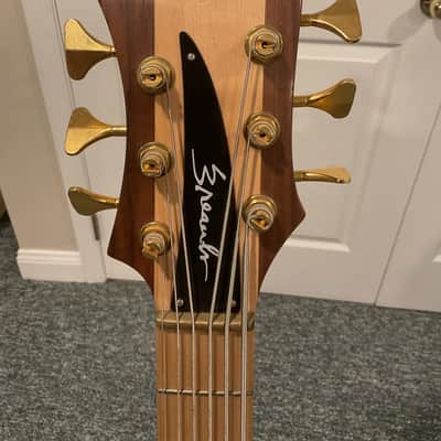 Custom Rickenbacker style 6 string left handed bass 2010 image 7