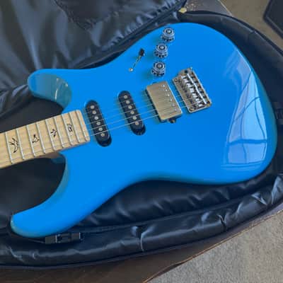 Paul Reed Smith PRS Fiore guitar in Larkspur blue finish. image 3