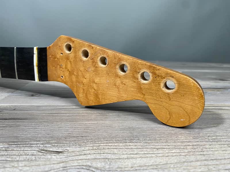 Warmoth Birdseye Maple/Ebony Board Stratocaster Neck image 1
