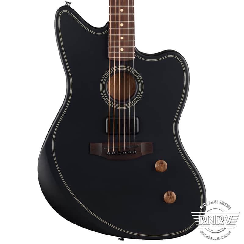Fender Acoustasonic Standard Jazzmaster 2025 - Present - Black image 1