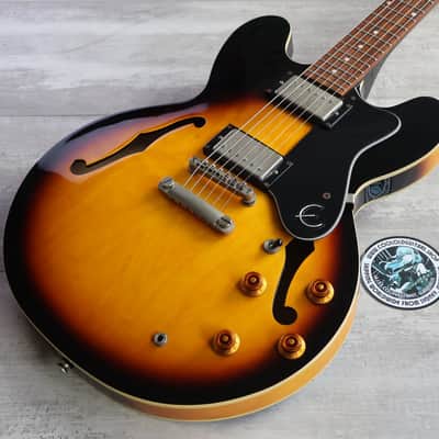 2011 Epiphone "The Dot" Semi-Hollow (Brown Sunburst) image 1