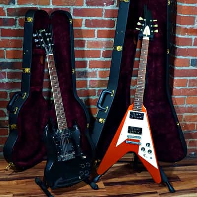 Gibson Custom Shop Judas Priest Flying V & SG 2005 Sparkling Burgandy & Ebony #22 of 30 image 1