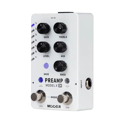 Mooer Preamp Pedal Guitar Effects Pedal with 14 Preamp Models 3 Global Cabinet Simulation Files (X2)  (Price includes the import duty for US buyer) image 1