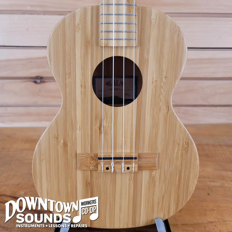 Kala KA-BMB-T Solid Bamboo Tenor Ukulele image 1