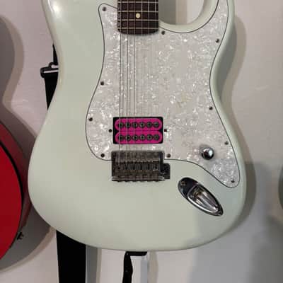 Fender Blacktop Stratocaster HH with Rosewood Fretboard 2011 - 2014 - Sonic Blue image 2