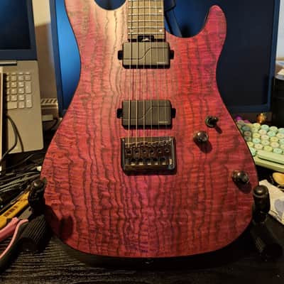 Cort Z-Custom 2 Flame Top Electric Guitar w/ EMG 81 & 85 pickups