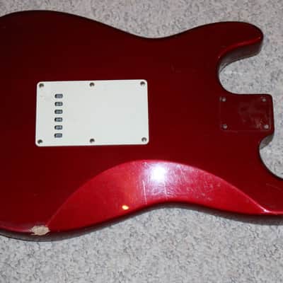 2007 Fender Squier Stratocaster Loaded Body - Natural Relic - For Restoration - No Tariffs image 6