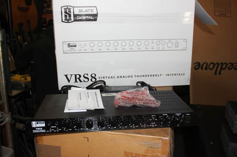 Slate Digital VRS8 Thunderbolt Audio Interface with Slate PCIe Adapter Card and Power Supply image 1