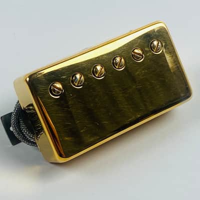 Gibson Patent Stamped Bridge Pickup 70s Gold image 2