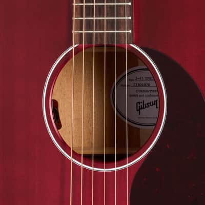 Gibson J-45 Special - Satin Wine Red image 4