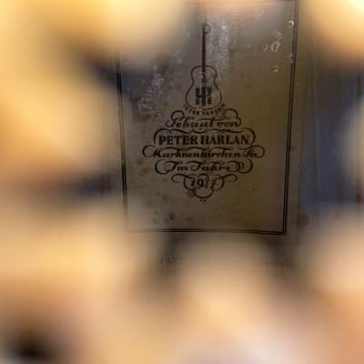 Peter Harlan (Hans Jorrdan) theorbo (Renaissance lute) from 1927 handmade in Germany - a real rarity! image 10