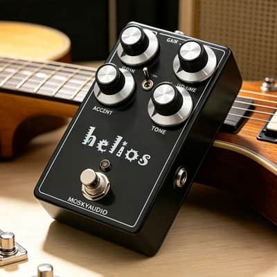 Mosky Helios Overdrive Guitar Effect Pedal Based on RAVENSTONE APOLLO II Tone image 9