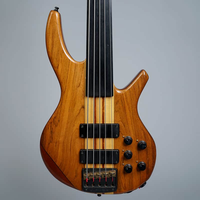 Overwater Progress III 5 Deluxe Fretless 2005 - Natural