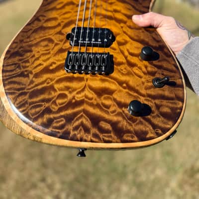 TW Smith Guitars Apex 2026 - Tobacco burst Quilted maple image 11