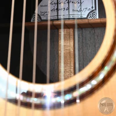PRS Steve Fisher Angelus Cutaway from 2009 in natural with original Hardcase image 9