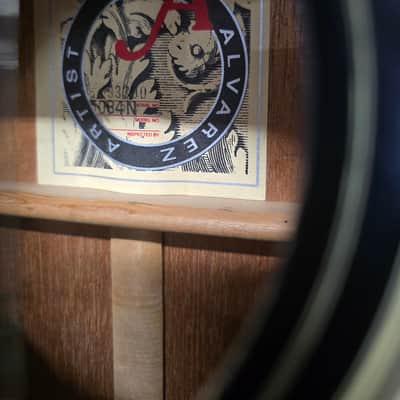 Alvarez  5084N Artist Series 1990s  - Black image 6