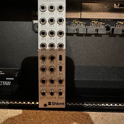Shakmat Modular Aeolus Mixer Quadraphonic Mixer - Silver image 1