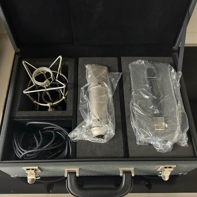 Neumann U 67 Set Large Diaphragm Multipattern Tube Condenser Microphone Reissue