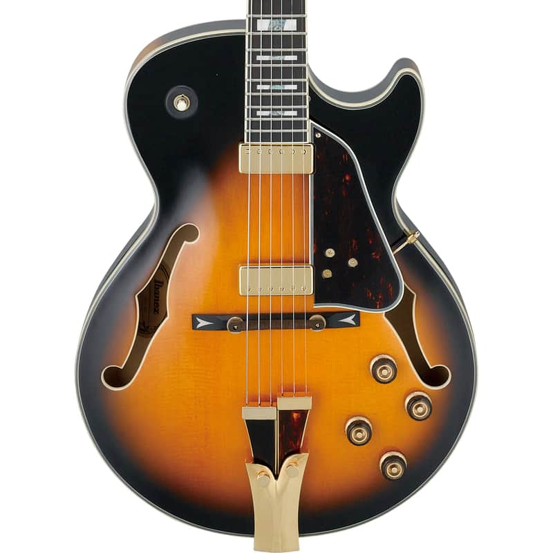 Ibanez GB10SEBS George Benson Signature Guitar w/Case - Brown Sunburst image 1