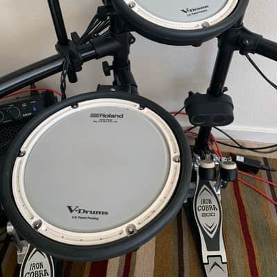 Roland TD-1DMK V-Drum Kit with Mesh Pads 2010s - Black image 2
