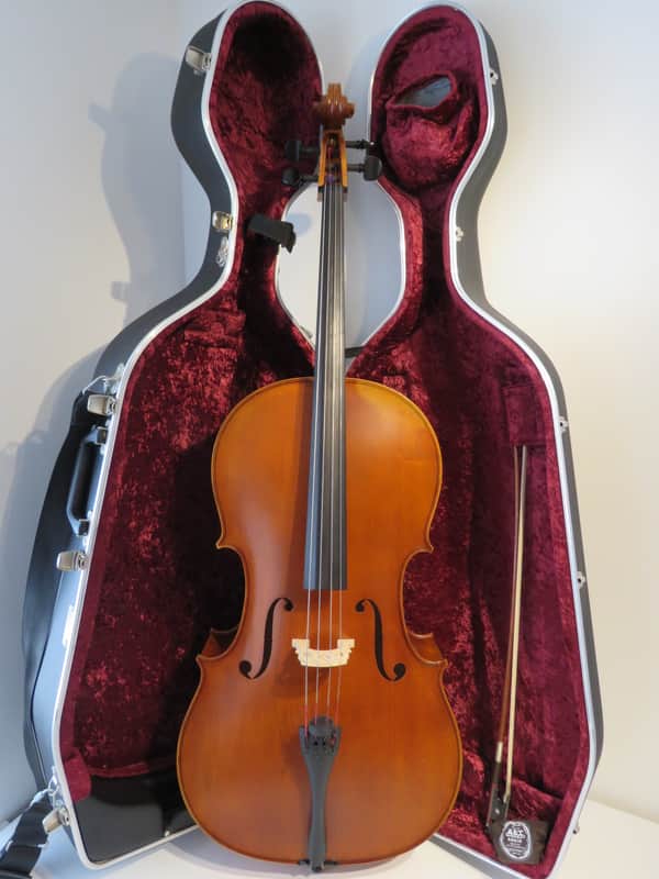 2007 Roderich Paesold 602E 4/4 Full Size Cello with Bow and Hiscox Case image 1