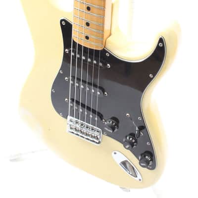 Fender Stratocaster Hardtail 3 Bolt Neck 1977 - Olympic White image 8