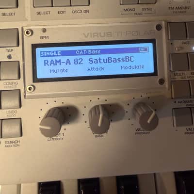 Access Virus TI Polar 37-Key Digital Synthesizer 2005 - White image 2