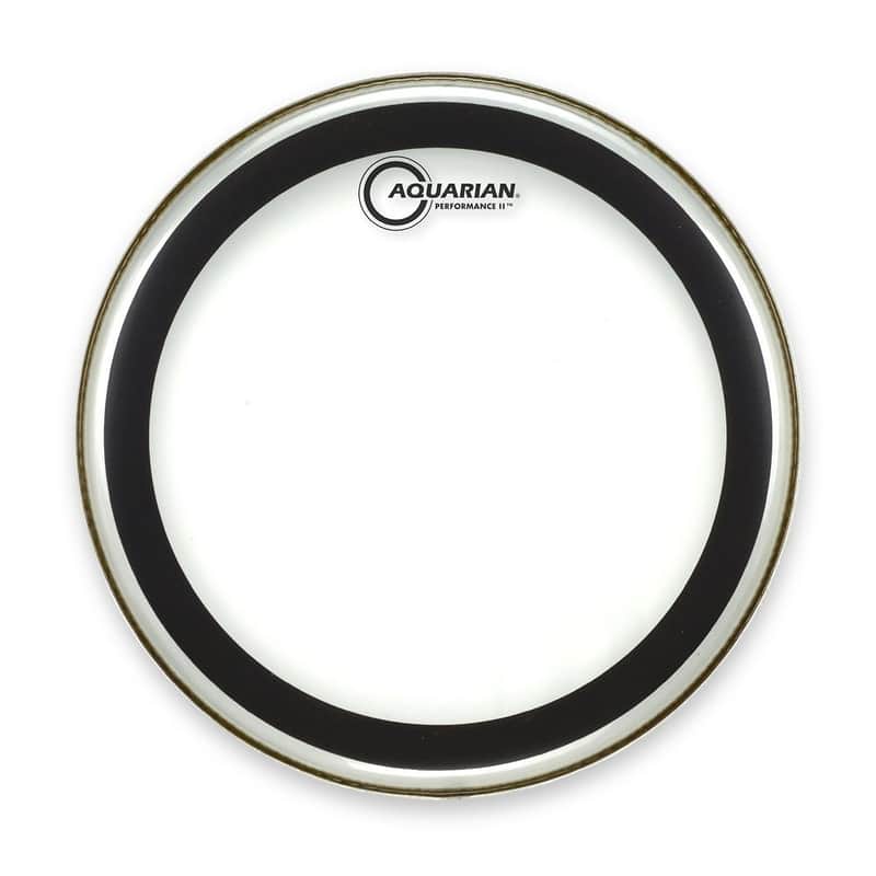 Aquarian PF22-U 22" Performance II Bass Drum Head image 1
