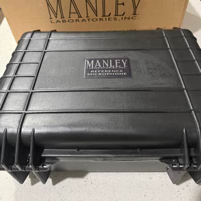 Manley Labs Reference Cardioid Large Diaphragm Tube and Condenser Microphone Black image 1