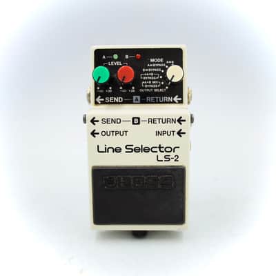 Boss LS-2 Line Selector With Original Box Guitar Pedal I6C0331 image 2
