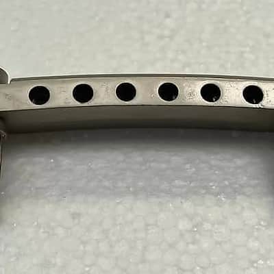 Satin Nickel Finish Guitar Tune O Matic Bridge and Tailpiece image 3