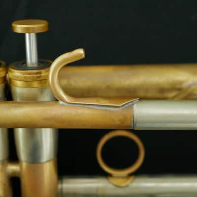 Used Monette MB-111 Bb Trumpet in Raw Brass image 1
