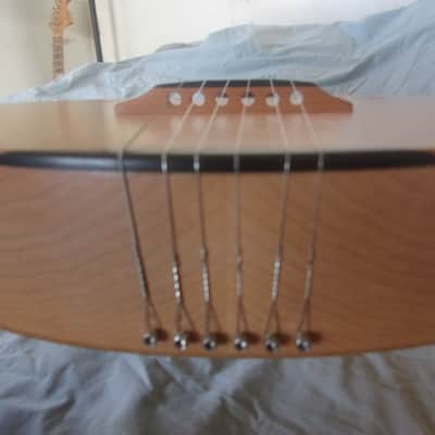 T. Mead Banjos Guitjo 2016 Natural Maple, Spruce image 5