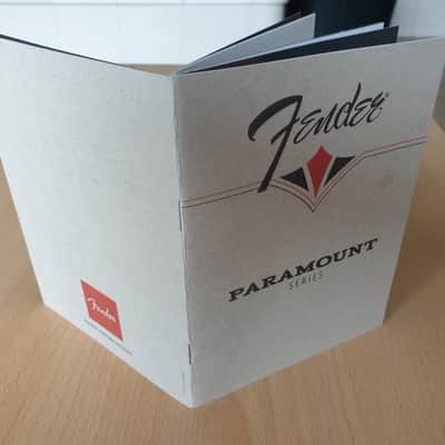 Fender Paramount Series Owner's Manual 2015 (#1) image 2
