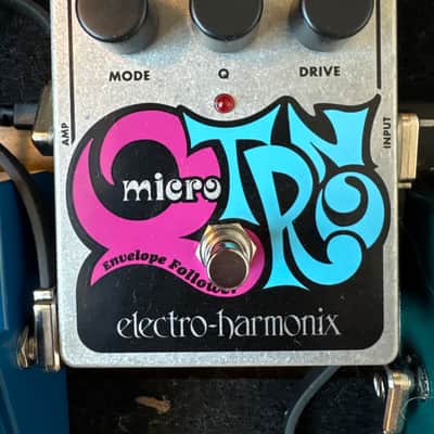 Electro-Harmonix Micro Q-Tron Envelope Filter 2006 - Present Silver / Black / Blue image 1