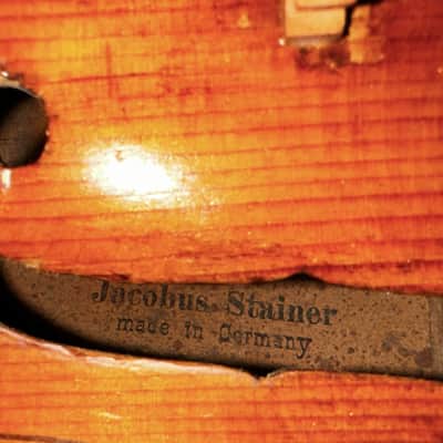 Antique copy of Jacobus Stainer violin made in Germany 4/4 🇩🇪 image 9
