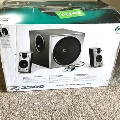 Logitech Z-2300 THX Certified Computer Media 2.1 Speaker System Monitors in Original Box image 3