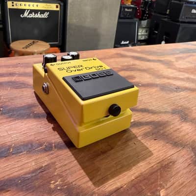 Boss SD-1 Super OverDrive (Silver Label) 1997 - Present - Yellow image 2