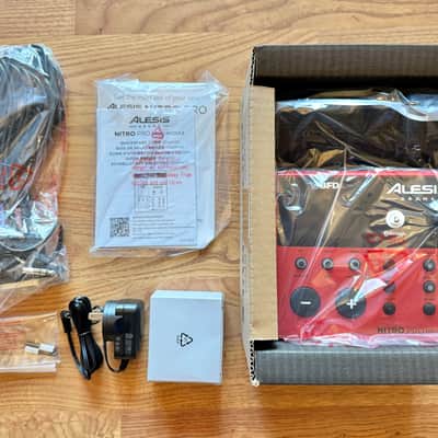 NEW Alesis Nitro PRO Drum Module w Cable Snake/Power Adapter - Machine Brain image 1