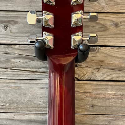 Kit Acoustic guitar chitarra acustica + jack cable + amplifier image 11