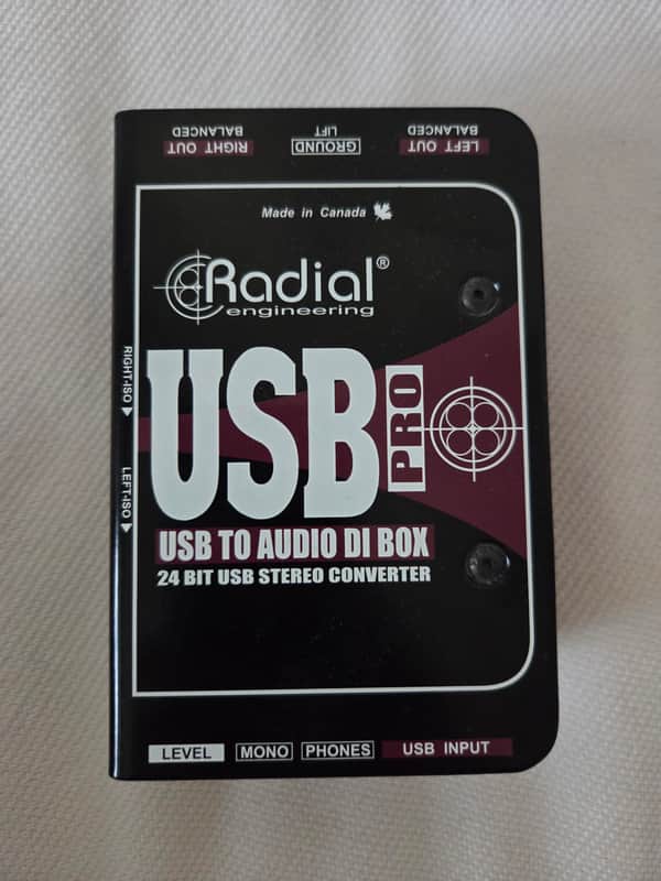 Radial USB-Pro 2010s - Black image 1