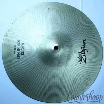*Zildjian 12" S.R. Hi-Hats 731/742g Cymbals B20 Avedis A Matched Sound Recording image 2