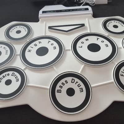 Portable Digital USB Drum set And Game 7 Pads Roll up Silicone Foot Pedal image 8