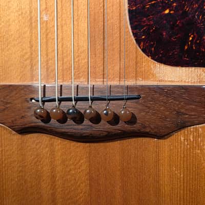 Vintage 1979 Guild D-35 Natural - Repaired Back Cracks image 6